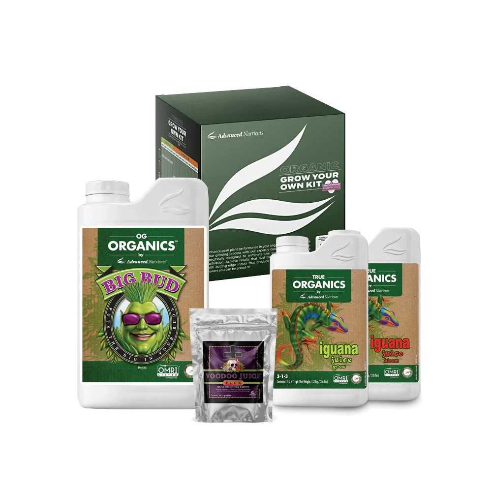 Advanced Nutrients Organic Grow Your Own Kit Advanced Nutrients  Engrais