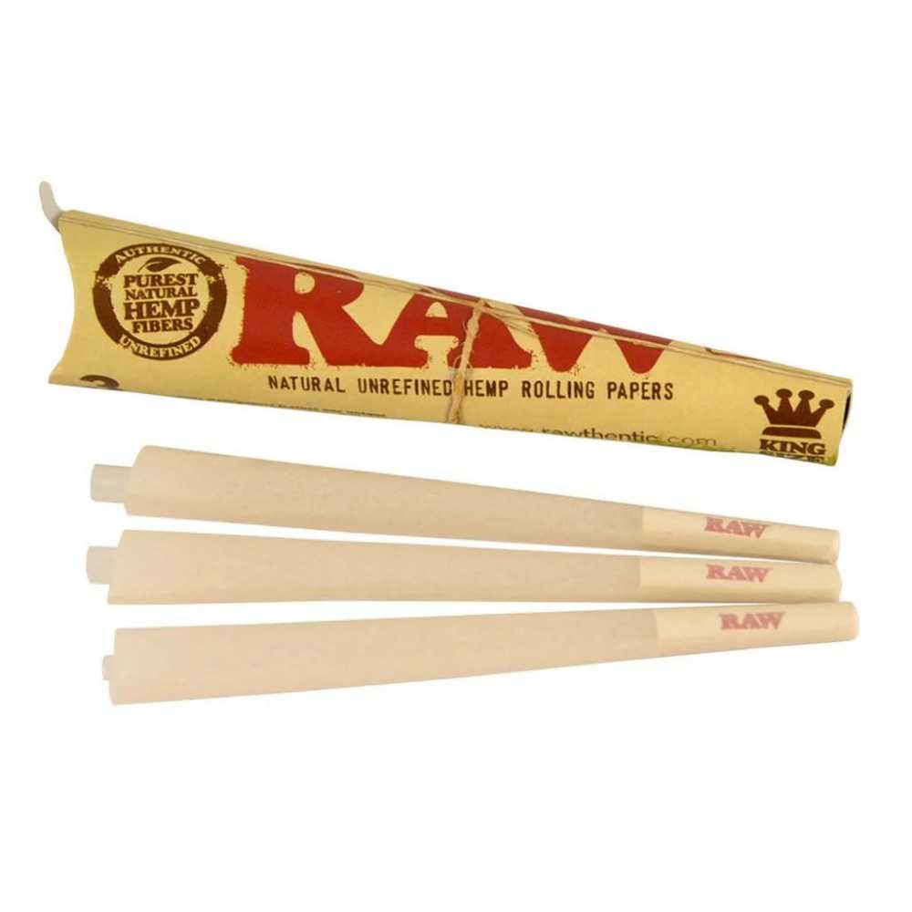 Raw cone 3 King Size slim pre-rolled RAW Products