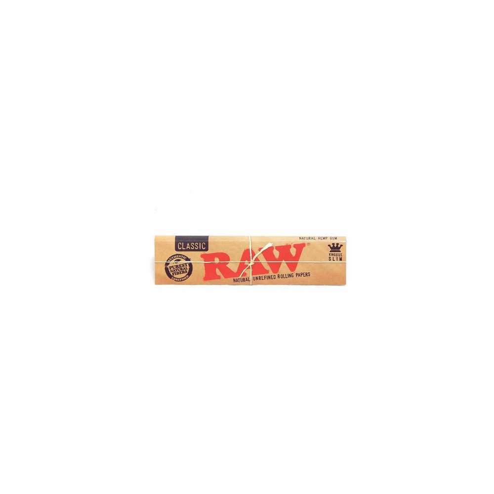 Raw Classic King Size Slim RAW Feuille à rouler