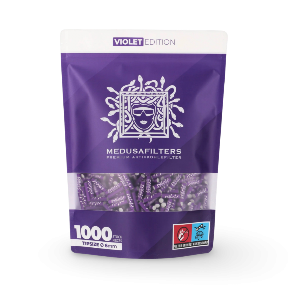 FILTRI MEDUSA 1000 PEZZI VIOLA Medusa Filters Prodotti