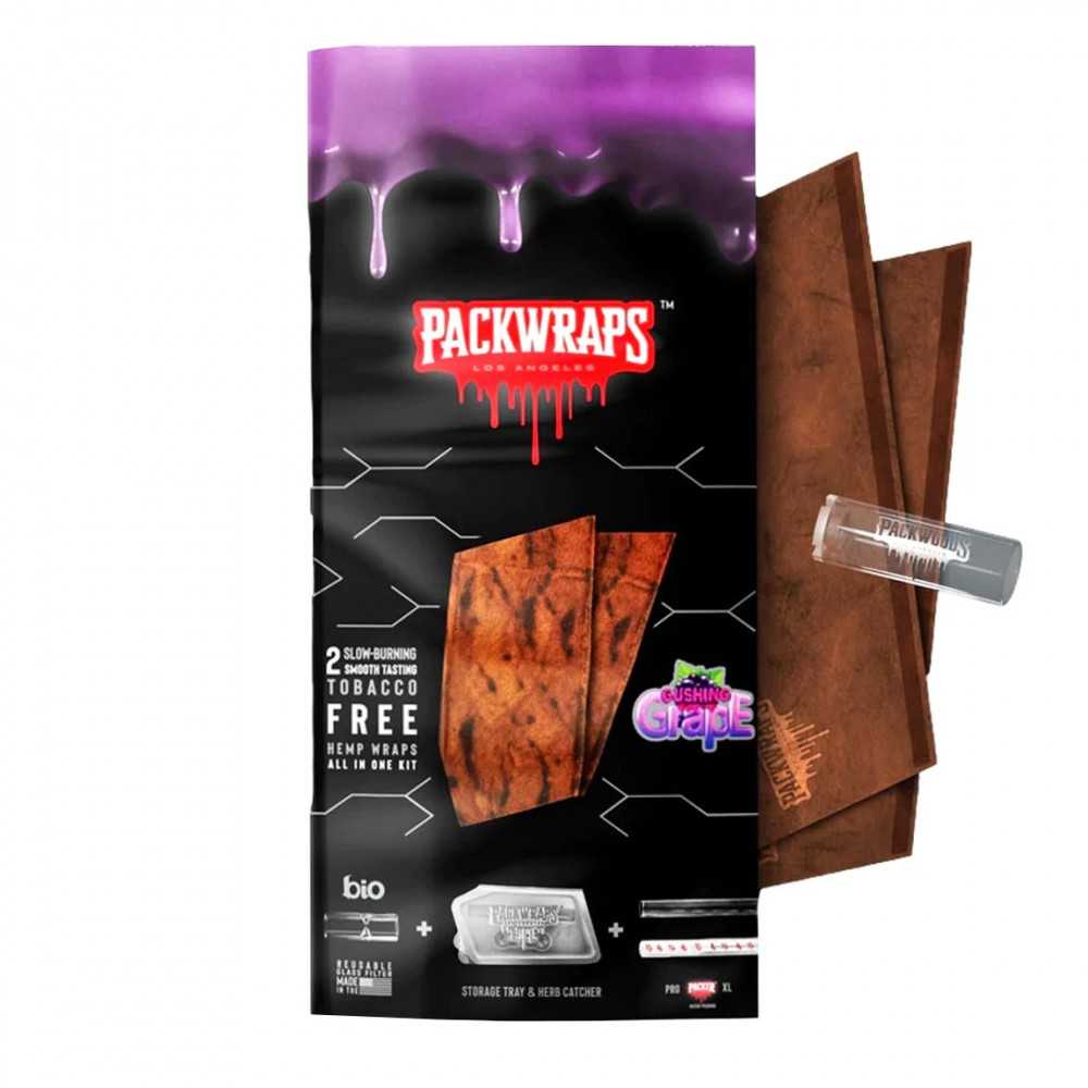 Packwraps Hemp Wrap Kit Gushing Grape Packwraps Products