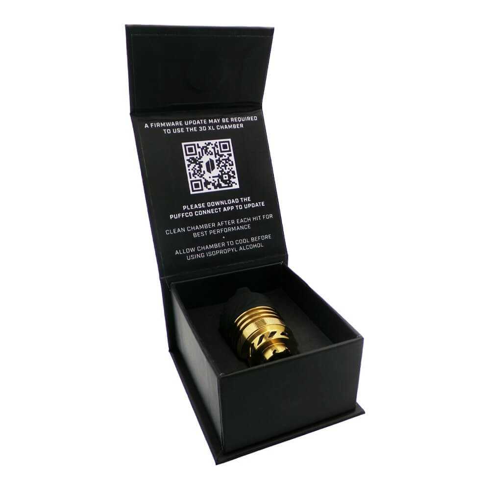 Puffco 3D XL Chambre Gold Atomizer for Peak Pro Puffco Puffco