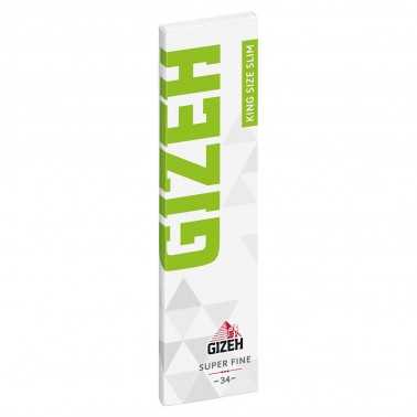 feuille à rouler GIZEH King Size Slim Super Fine Gizeh Feuille à rouler