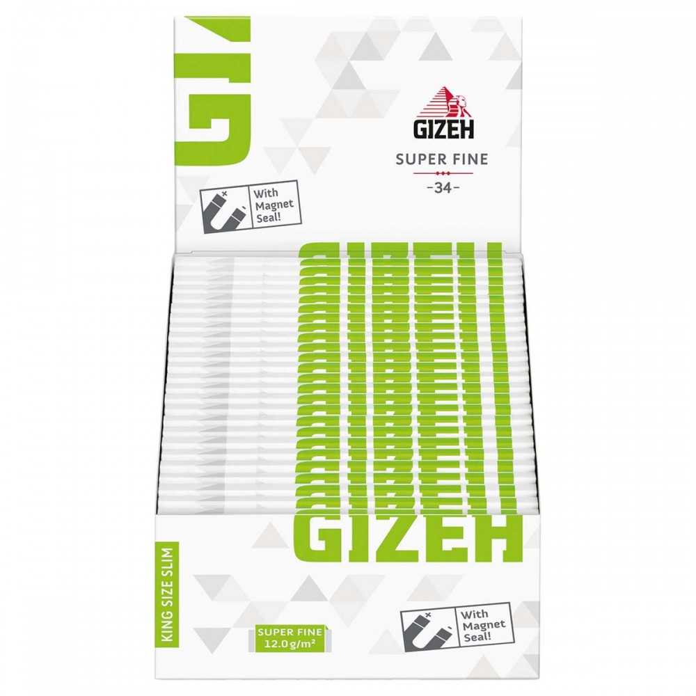 Cartone di carta da rotolo GIZEH King Size Slim Super Fine Gizeh Foglio di laminazione