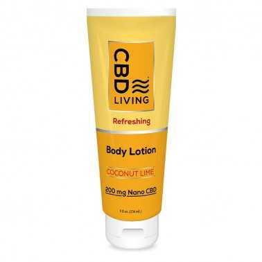 CBD Living Lozione al cacao e lime 236ml CBD Living Benessere