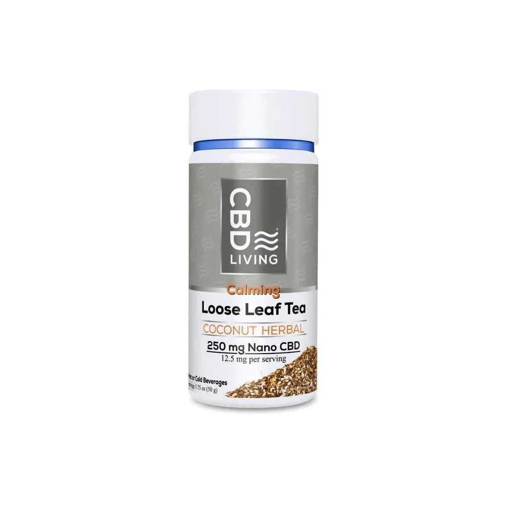 CBD Living Tè rilassante alle erbe di cocco CBD Living Tè e infusi