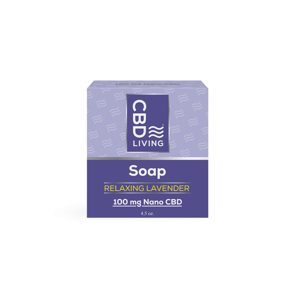 Relaxing soaps CBD Living Lavander CBD Living Wellness