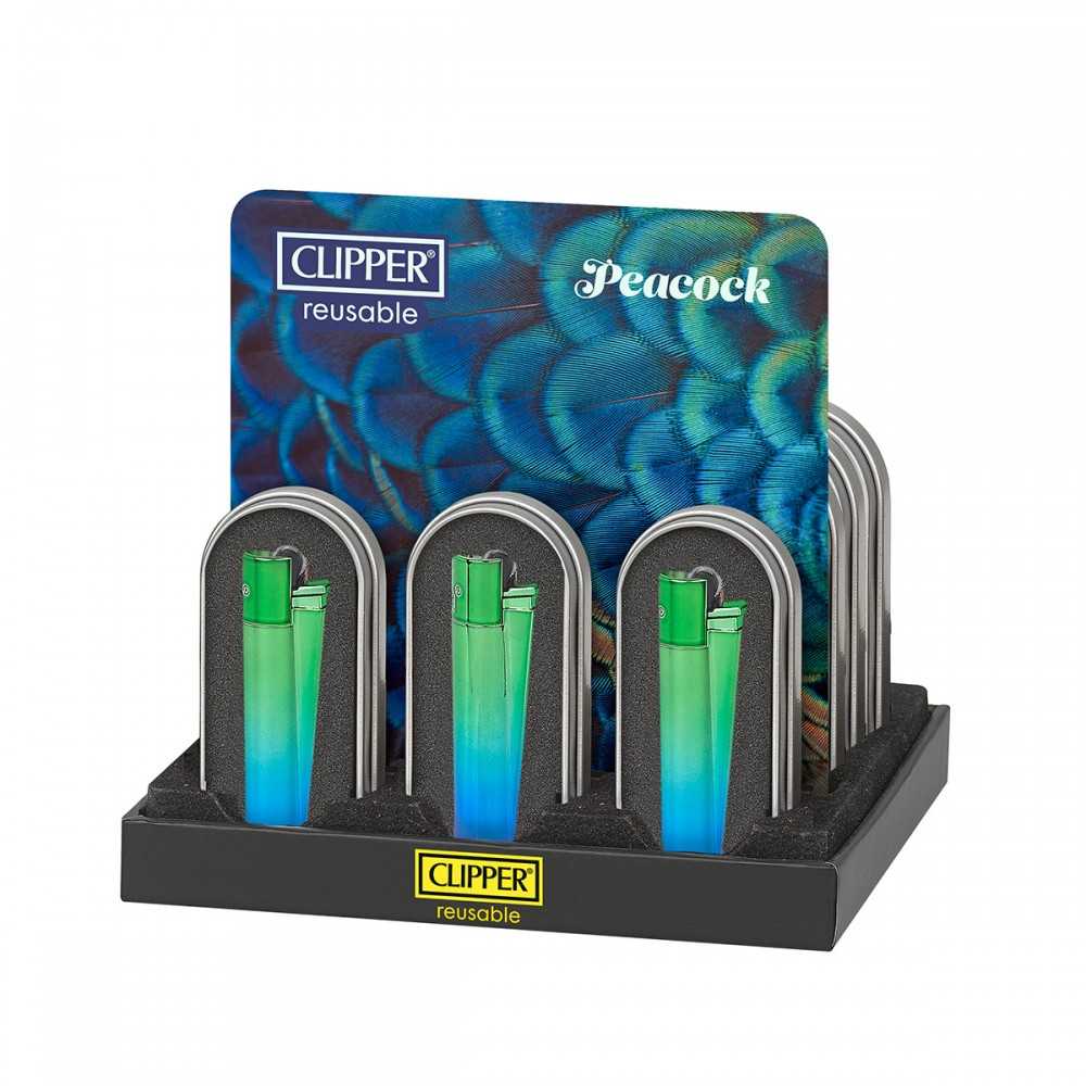 Clipper Metal Peacok Gradient Clipper Clipper