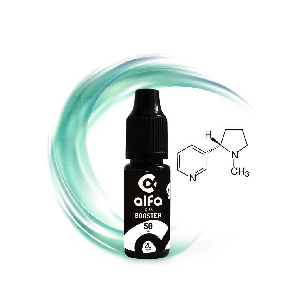 %PG%VGBooster di nicotina 20mg/ml (50 / 50 ) Alfaliquid 10 ml ALFALIQUID Prodotti