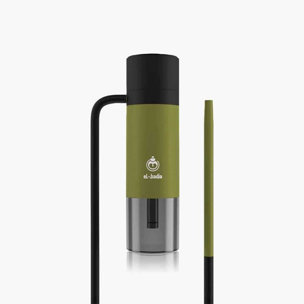 Shisha portatile P1 Verde Khaki El Badia CHICHA