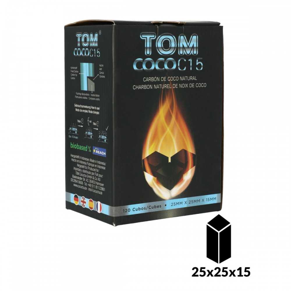Carbone per shisha Tom Cococha Blue 1 kg Tom Cococha Prodotti