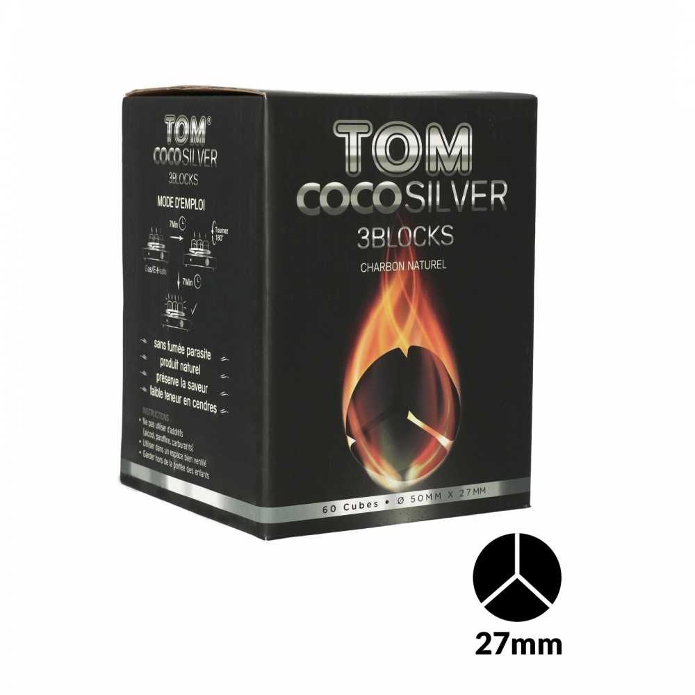 Charbon à Shisha Tom Cococha Silver 1 kg Tom Cococha Produits