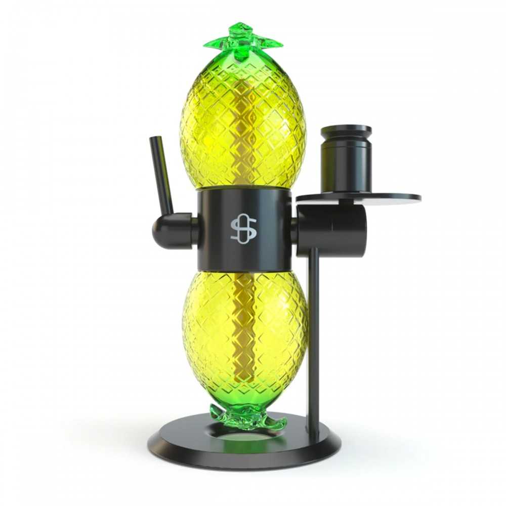 Stündenglass Gravity Hookah Pineapple Globe 1pc Stüdenglass Products