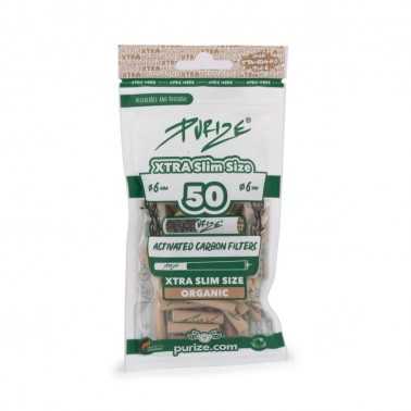 PURIZE® Xtra Slim Organic BIO Filtro a carbone attivo da 6 mm Purize filters Prodotti