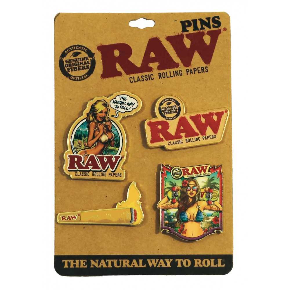 Carta PINS con 4 disegni RAW Vari