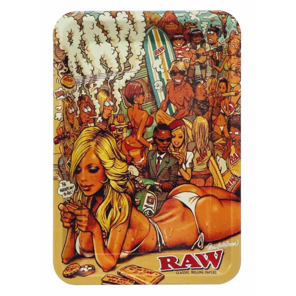 Rollbrett Raw Girl 3 Mini RAW Tablett zum Rollen