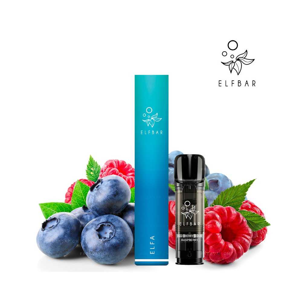 Kit Découverte Elfa Pro Myrtille Elf bar Elf Bar Produits