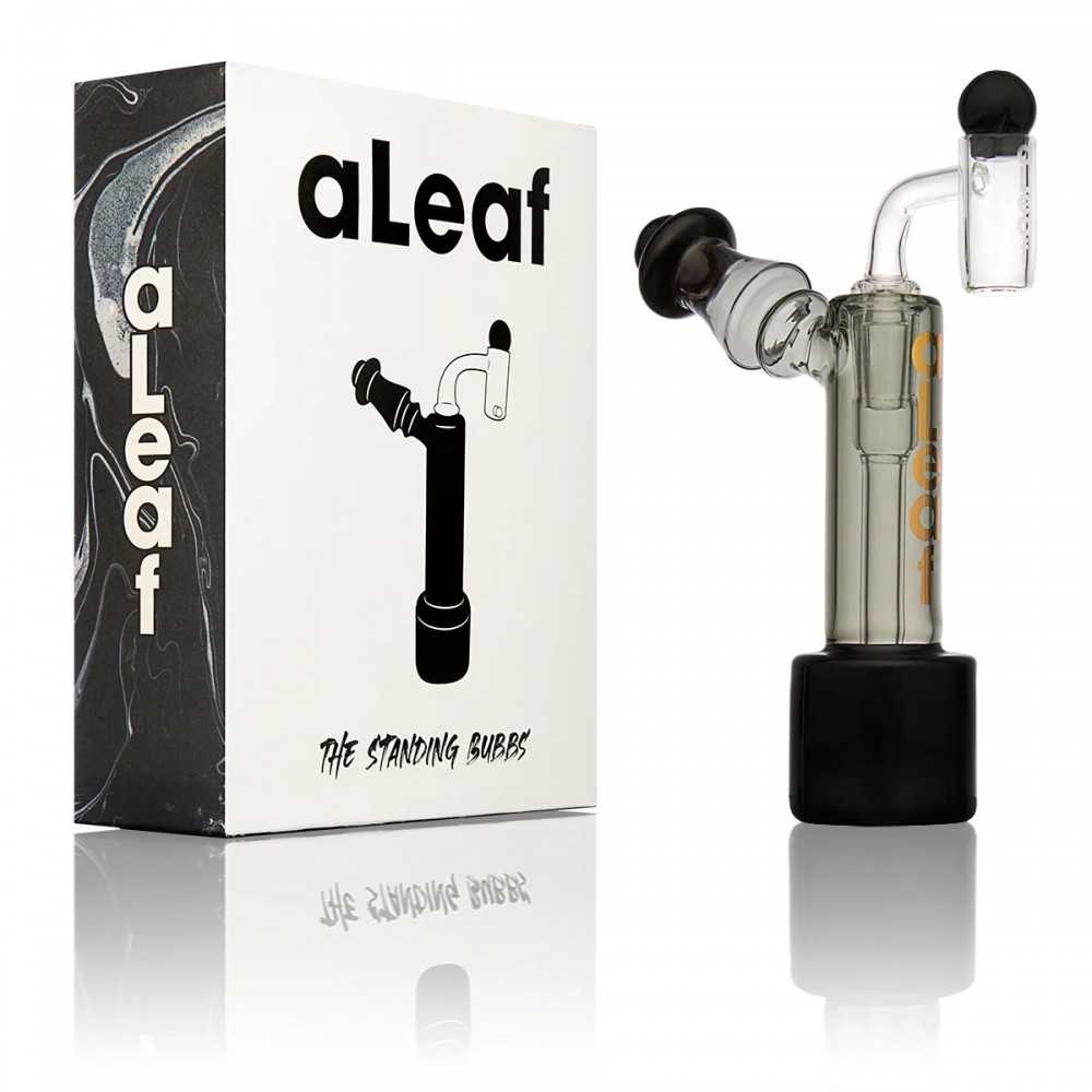 aLeaf The Standing Bubbs Glass Dab Rig Set Aleaf Produits