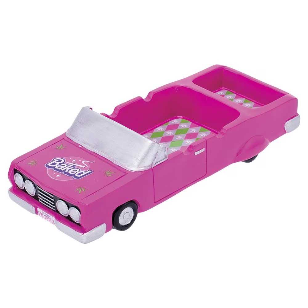 Cendrier Fujima Baked Pink Convertible Ashtray with Stash Trunk Fujima Produits