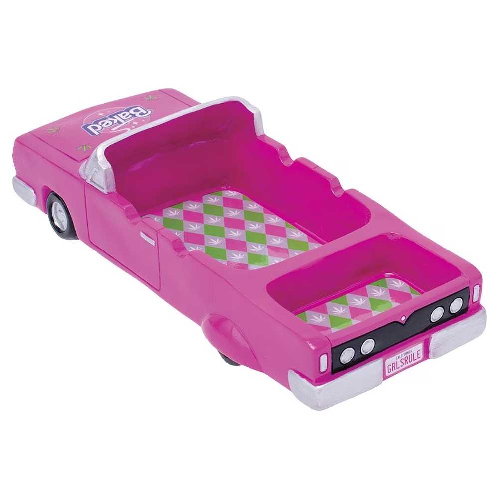 Cendrier Fujima Baked Pink Convertible Ashtray with Stash Trunk Fujima Produits
