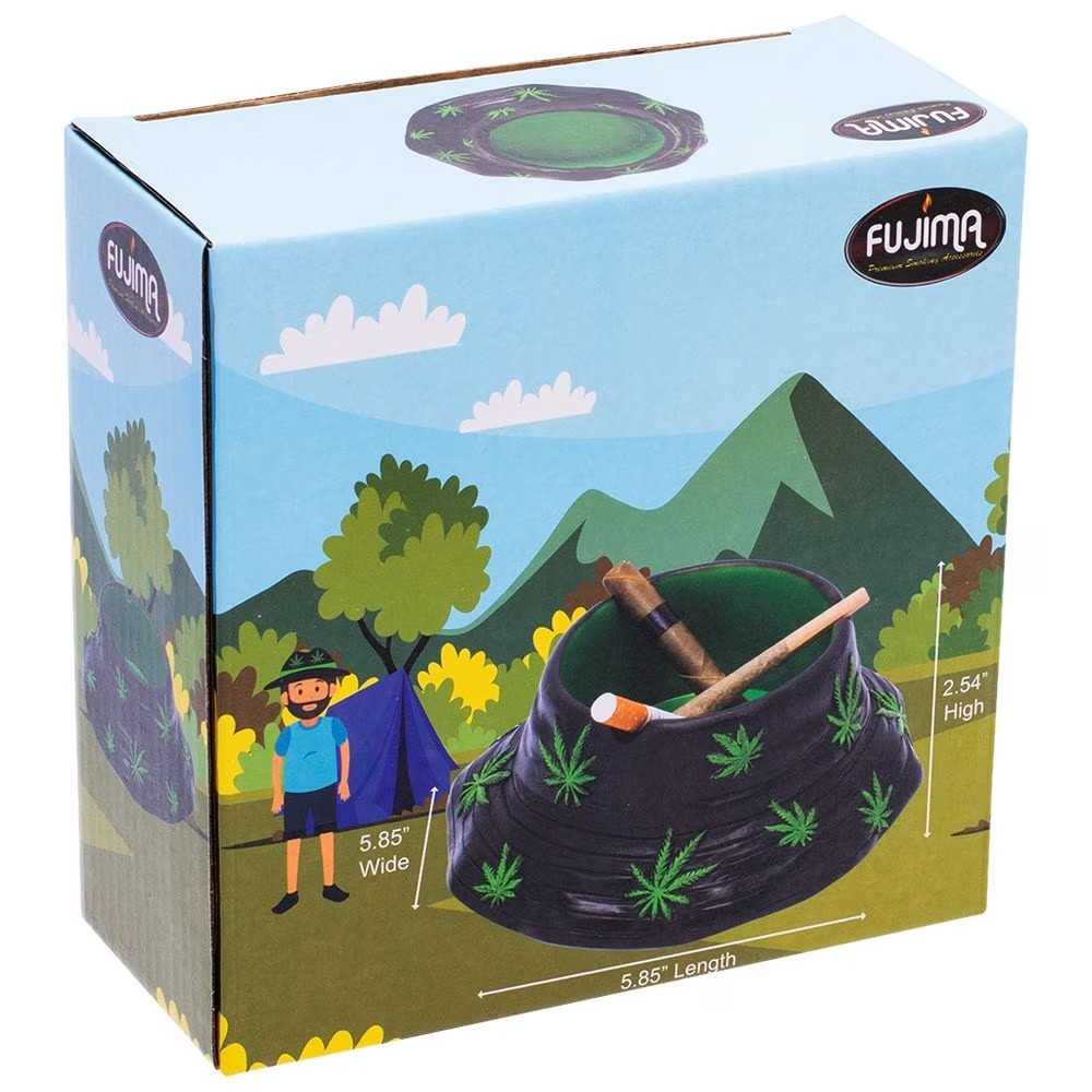 Aschenbecher Green Leaf Bucket Hat Fujima Produkte