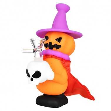Pulsar Pumpkin Witch Silikon Wasserpfeife 14mm F Pulsar Pfeife