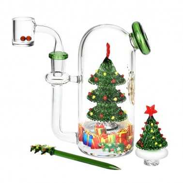 Pulsar Albero di Natale in vetro Dab Rig Set 14mm F Pulsar Prodotti