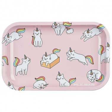 Tablett zum Rollen "Caticorns" small Pulsar Tablett zum Rollen