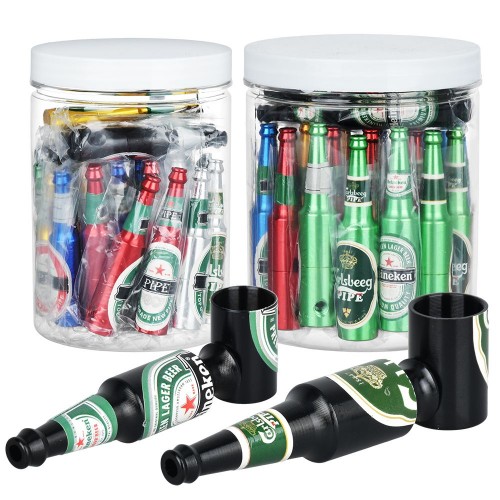 Pulsar Beer Bottle Aluminum Hand Pipe Pulsar Pipe