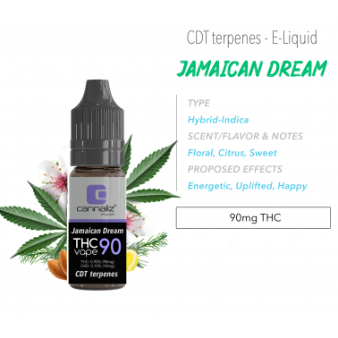 Cannaliz THC Vape E-Liquid CDT Jamaican Dream Cannaliz Produkte
