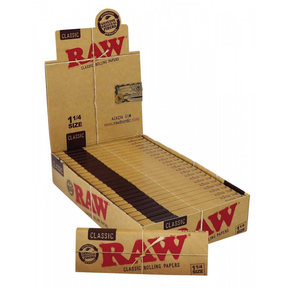 Karton Raw Slim Classic small 1/4 RAW Blatt zum Rollen