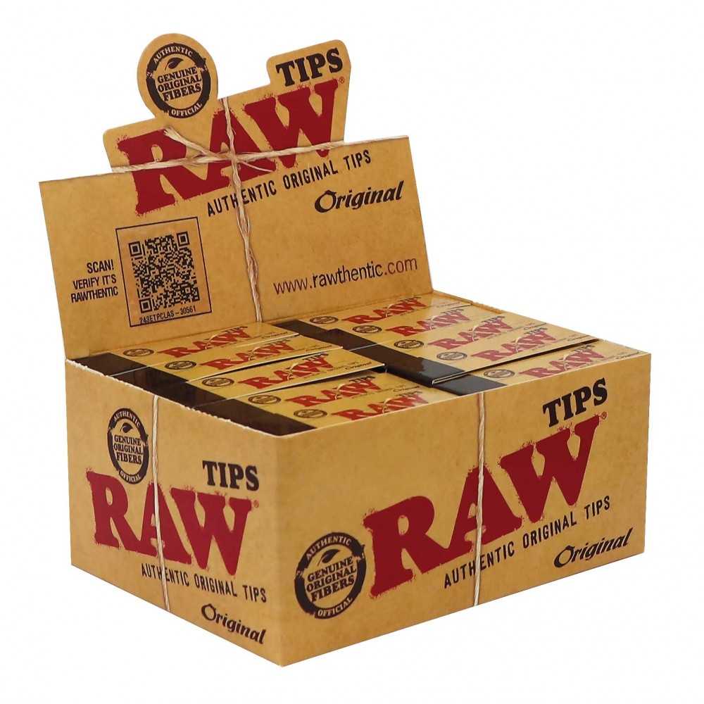 Raw Naturel Original Tips Filtre RAW Filtres (charbon actif, carton, cellulose et autres)