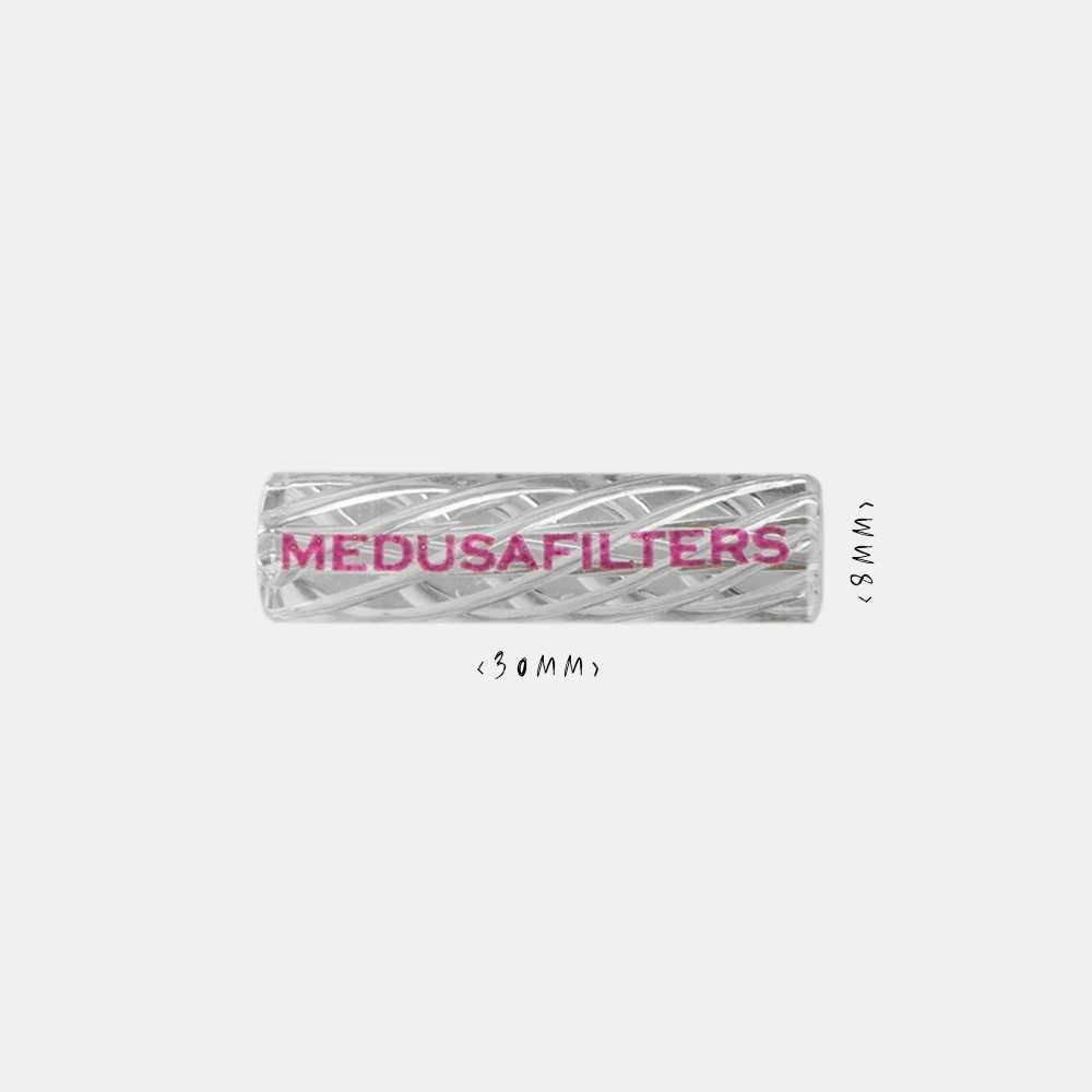 Twisted Glasfilter 8 mm Medusa Filters Products