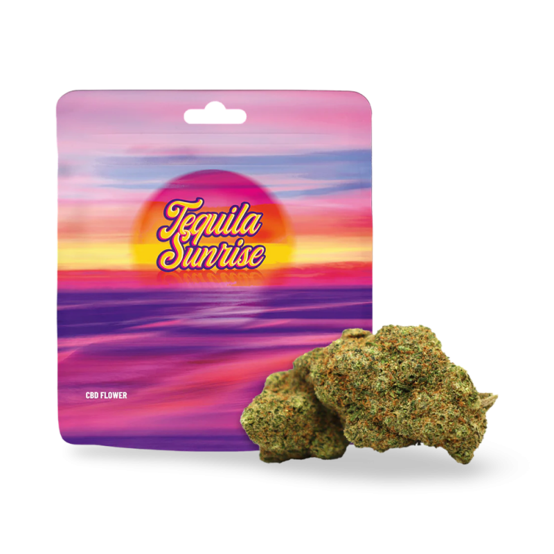 Tequila Sunrise" CBD-Blüten Cookies Produkte