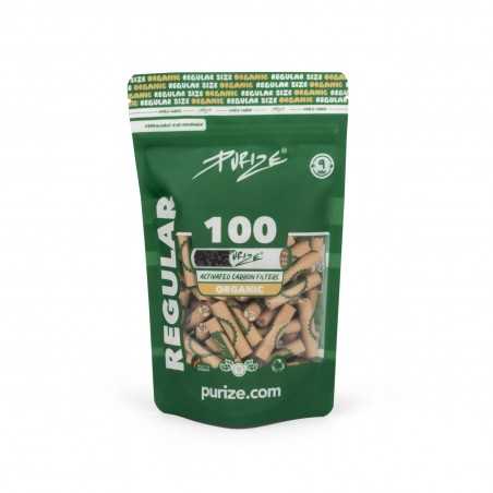 PURIZE® Regular Filtro al carbone attivo organico (100 pezzi) 9 mm Purize filters Prodotti