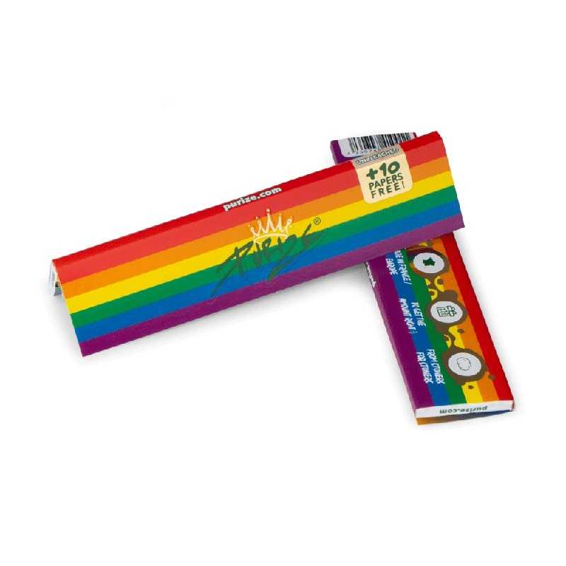 PURIZE® King Size Slim Rainbow Rolling Sheets Purize filters Prodotti