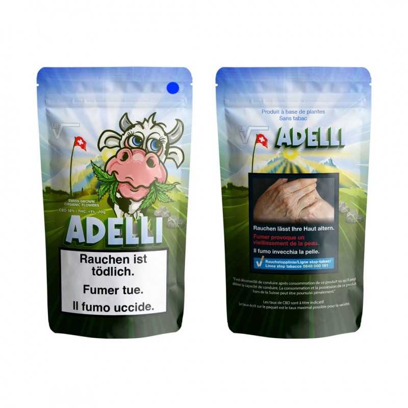 CBD Flowers LBV Greenhouse Adelli "Kushy" 10g LBV CBD Flowers and Hash