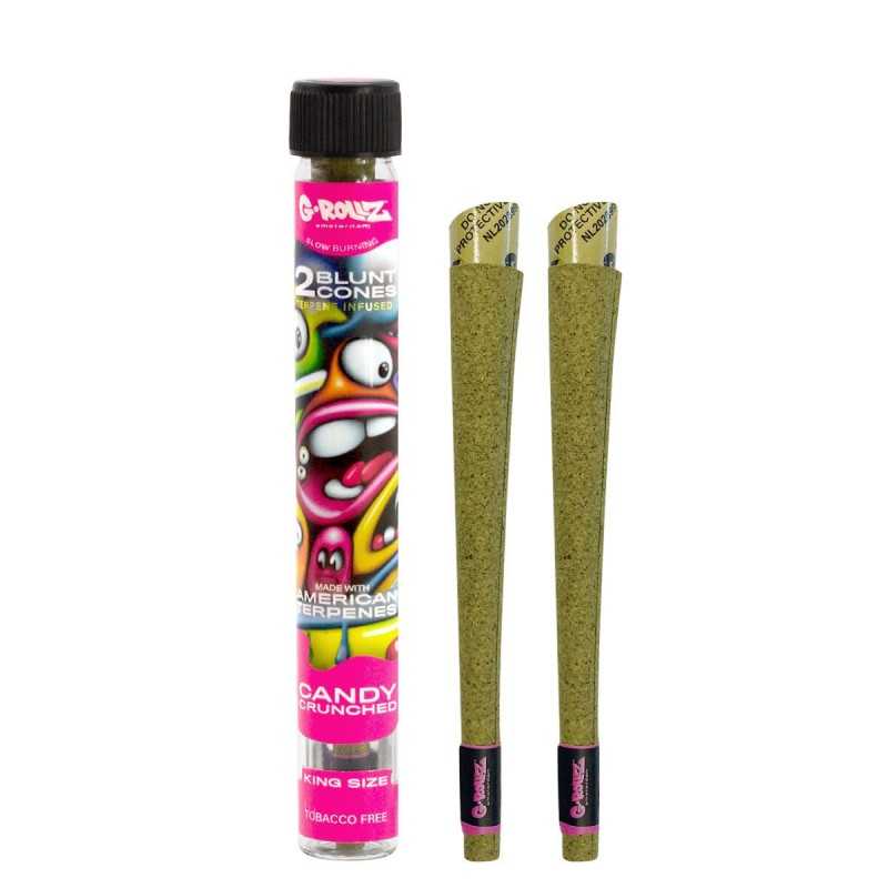 G-Rollz Terpene Infused Cones 'Candy Crunched G-Rollz Products