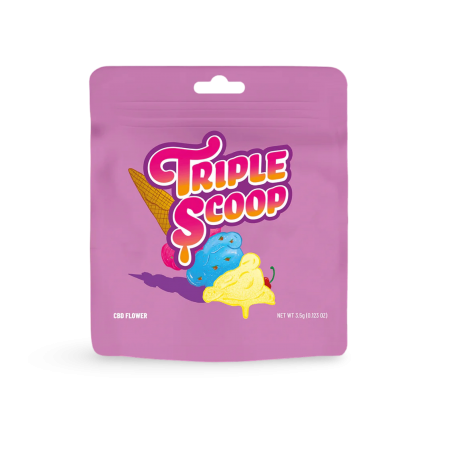 Triple Scoop CBD Flowers Cookies Products