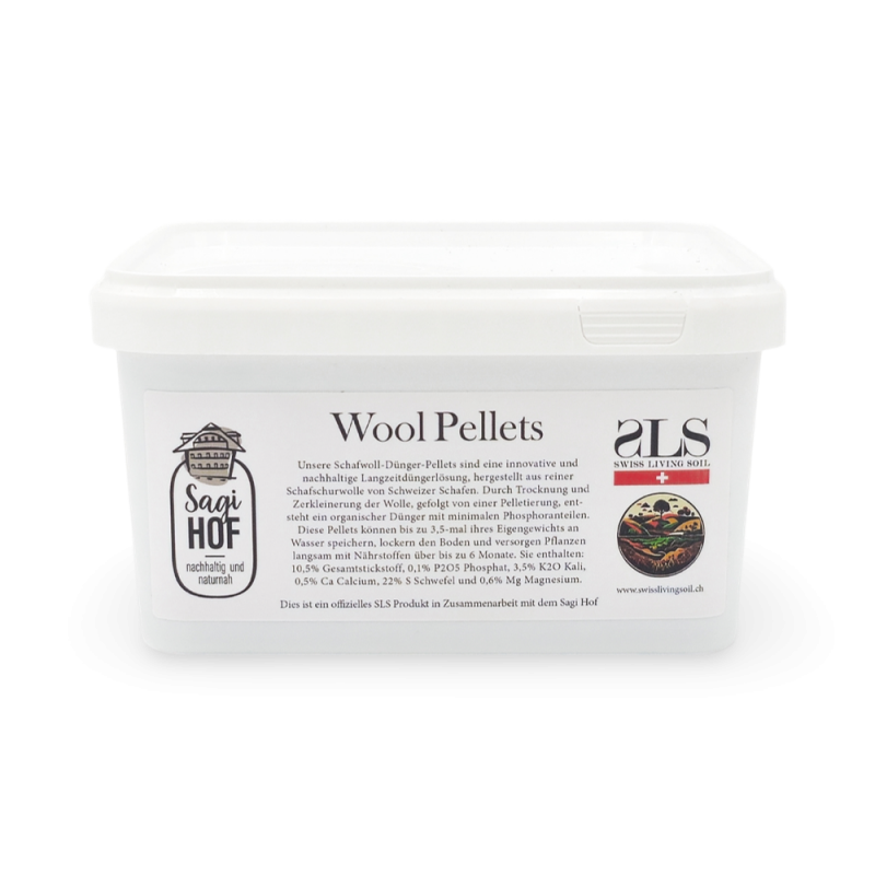 Swiss Living Soil Wool Pellets 1kg Swiss Living Soil Produits