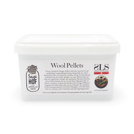 Swiss Living Soil Wool Pellets 1kg Swiss Living Soil Produits