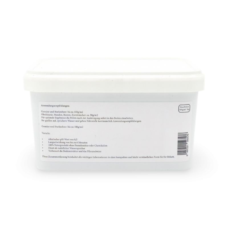 Swiss Living Soil Wool Pellets 1kg Swiss Living Soil Produits