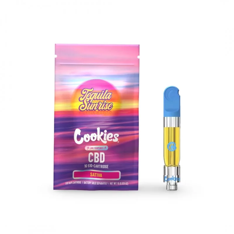 Cartouche CBD Tequila Sunrise COOKIES Cookies Produits
