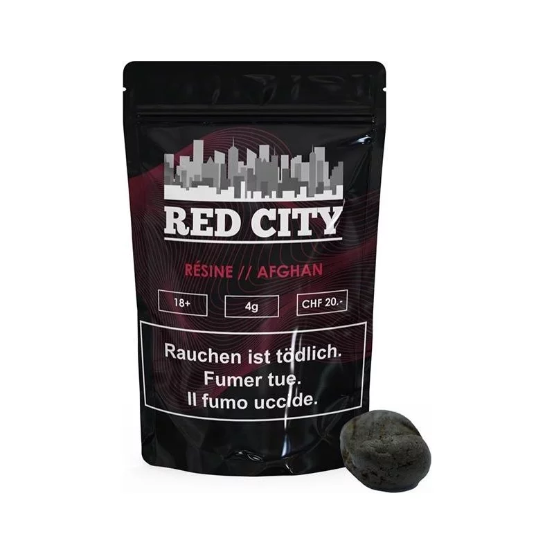 Hash CBD Afghan Red City 4g Red City Pollen CBD