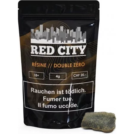 Double Zero CBD Red City 4g Red City Estrazione a secco