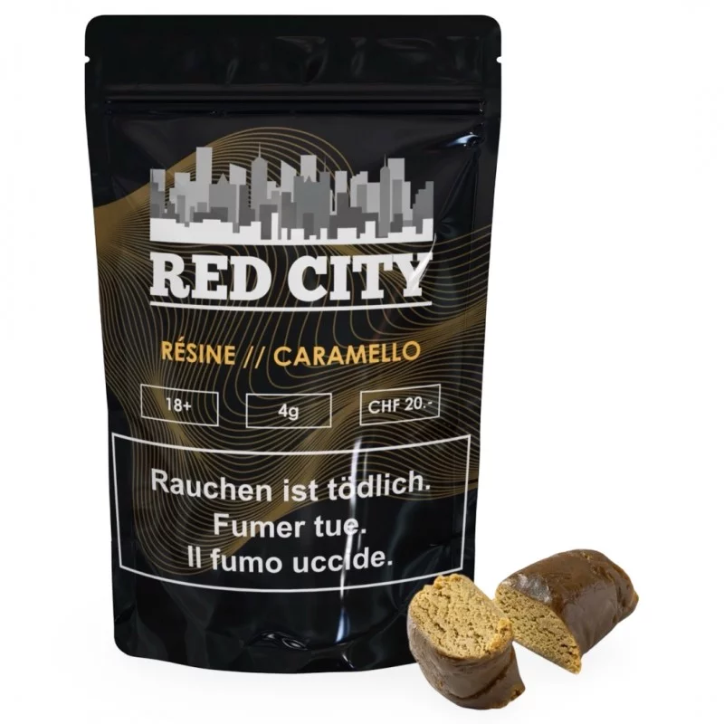Caramelo CBD Red City 4g Red City Dry extraction