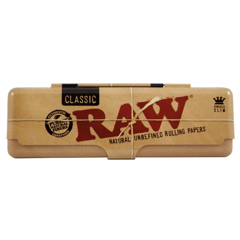 Metalldose Raw King Size Classic RAW Blatt zum Rollen