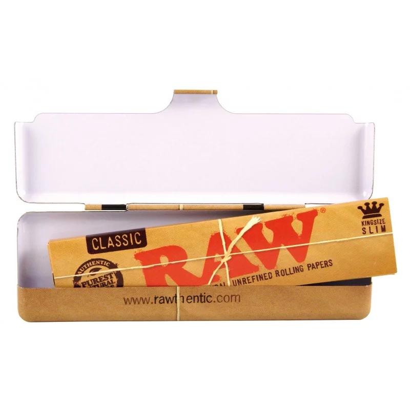 Scatola in metallo Raw King Size Classic RAW Foglio di laminazione