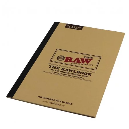 Cahier RAWLBOOK avec 420+60 filtres RAW Filtres (charbon actif, carton, cellulose et autres)