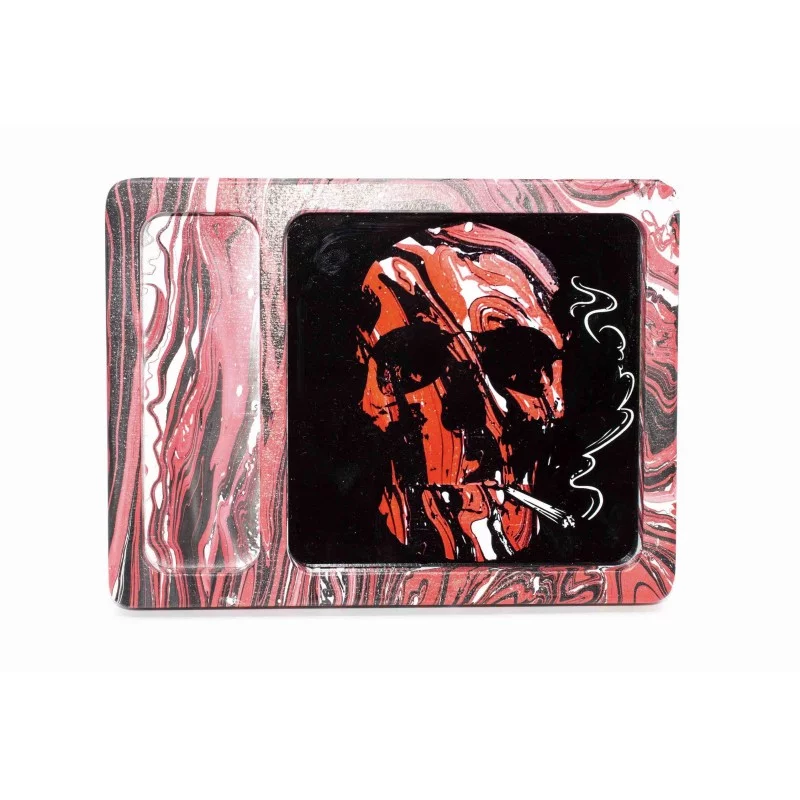 Smoke Skull wooden rolling tray My Rolling Tray  Rolling tray